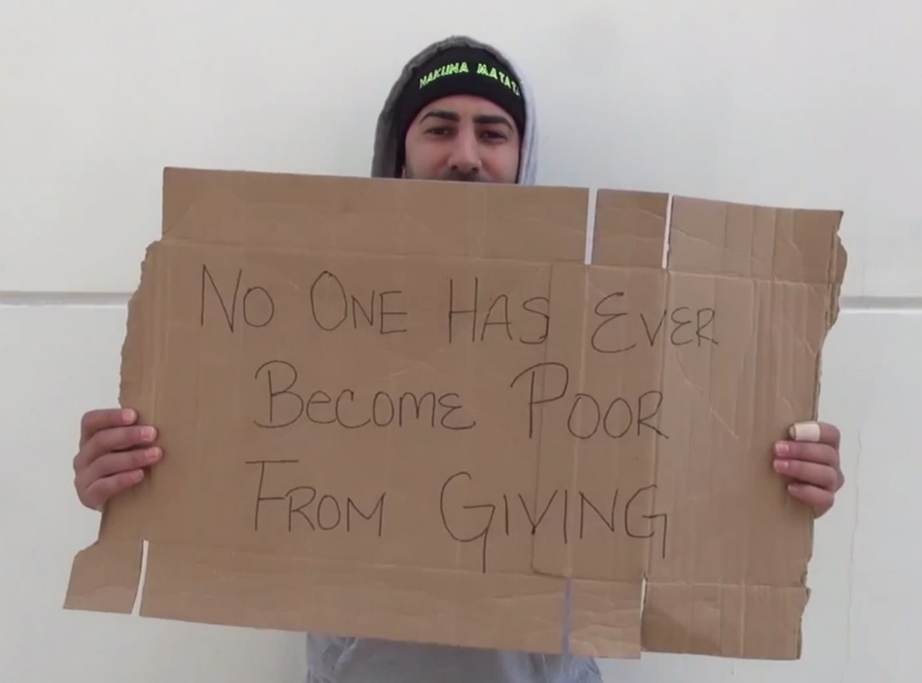 Homeless Social Experiment, YouTube Homeless Social Experiment, YouTube